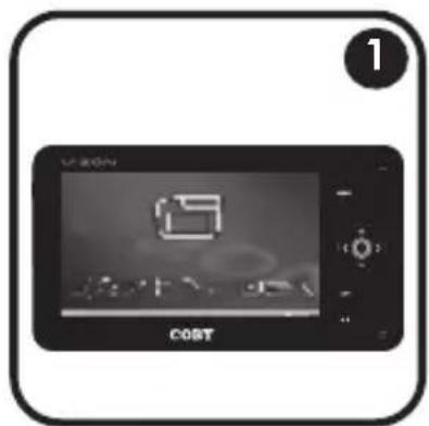 COBY PMP4320 - PACKAGE CONTENTS - 1