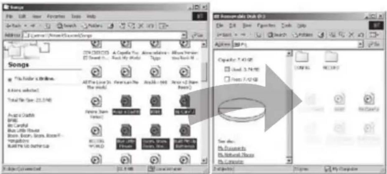 COBY PMP4320 - Transferring Files to your PMP4320 - 1