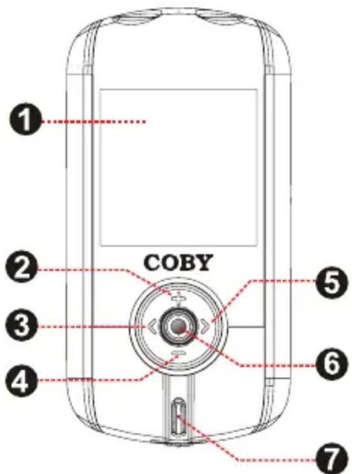 COBY MPC7097 - Rear View - 1