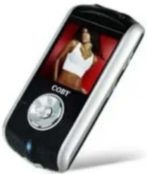 COBY MPC7097 - Mini MP3/Video Player with FM Radio and Integrated Stereo Speakers - 1