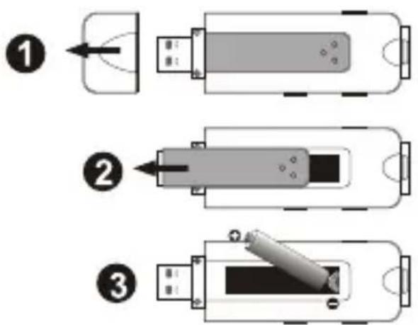 COBY MP-C846 - Loading a Battery - 1