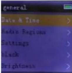 general Date & Time > Nadia Regions > Settings > black > Brightness >