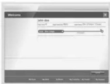 Welcome John dose Use 100% Use 100% (Use 100%) Use 100% (Use 100%) OK Use 100% Cancel