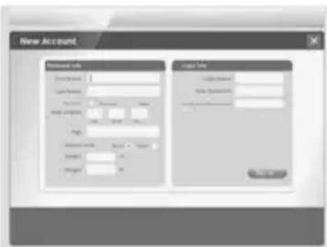 New Account Personal info Access details User profile Name: New Company Page Access details Target: Progress
