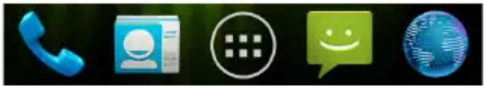 ZTE Telstra Frontier - Rearranging the Favourites Tray - 1