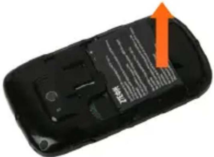 ZTE Adamant - Removing the Battery - 1