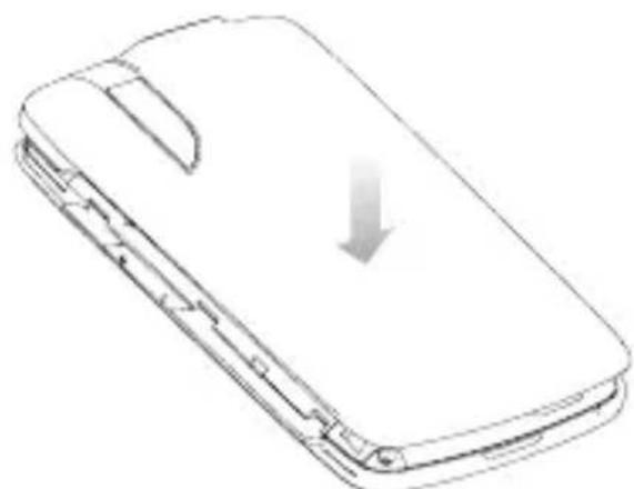 ZTE Idea 3G - Installing the SIM/microSD Card and Battery - 5