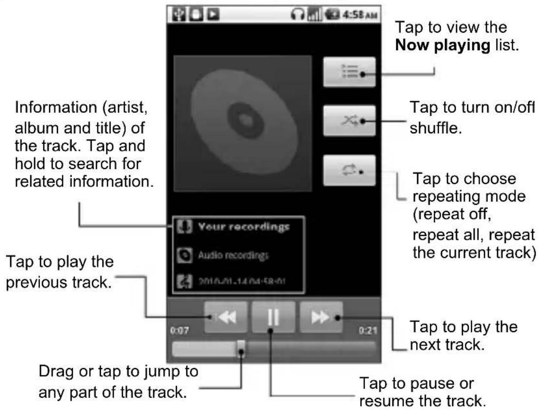 ZTE Idea 3G - Playing Your Music - 1