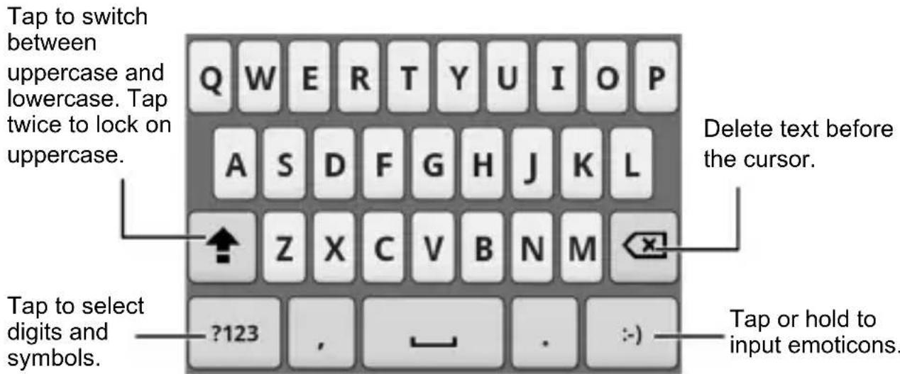 ZTE Idea 3G - XT9 Text Input - 1