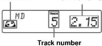 MD TRACK 5 2.15 Track number