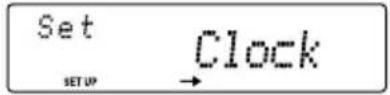 SONY MDX-C5970FP - Setting the clock - 1