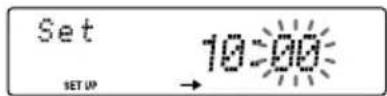 SONY MDX-C5970FP - Setting the clock - 5