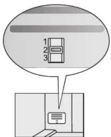 GORENJE RK6202EWUK - MANUALLY ADJUSTABLE FLAP (ONLY WITH SOME MODELS OF NOFROST APPLIANCES) - 1