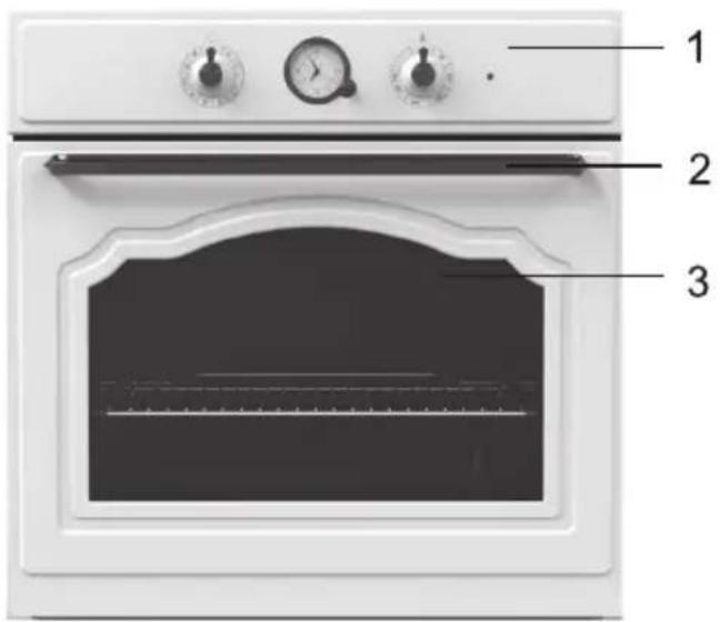 GORENJE BO73CLBUK - APPLIANCE DESCRIPTION - 1