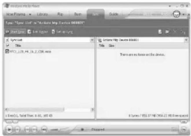 Sync List Sync List Title NPC1_128_44_16_2_CDR.sws I EncOCL Total True: 0.10, 307 KB Action Map Device 000001 Title Size There are no bases on the device. E lines / ESCST/NE OSU-23 HFE free space