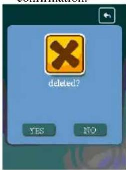deleted? YES NO