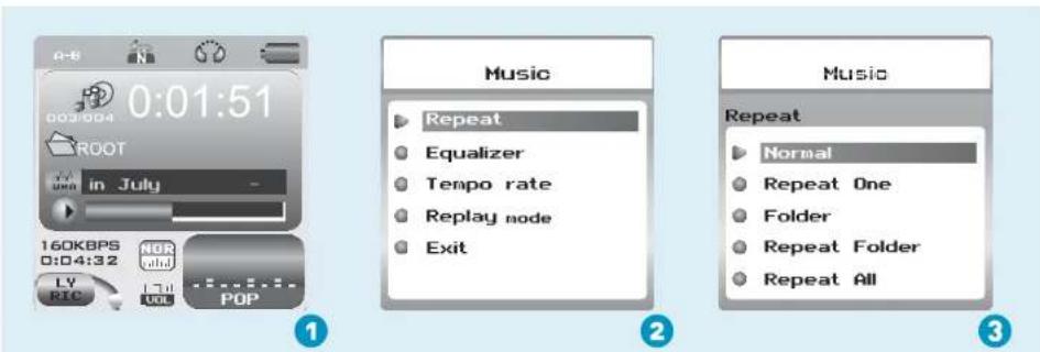 SYLVANIA SMPK4600 - Repeat Mode - 1