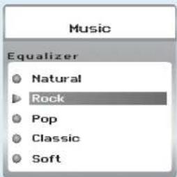Music Equalizer Natural Rock Pop Classic Soft