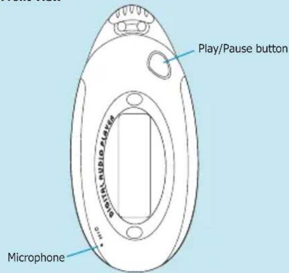 Play/Pause button Microphone