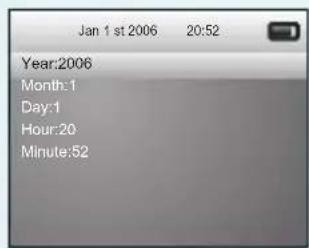Jan 1 st 2006 20:52 Year:2006 Month:1 Day:1 Hour:20 Minute:52