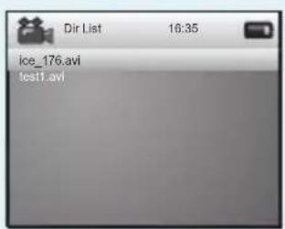 Dir List 16:35 ice_176.avi test1.avi