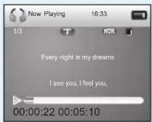 Now Playing 16:33 1/3 NOR Every night in my dreams I see you, I feel you, 00:00:22 00:05:10