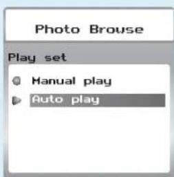 Photo Brouse Play set ● Manual play ▶ Auto play