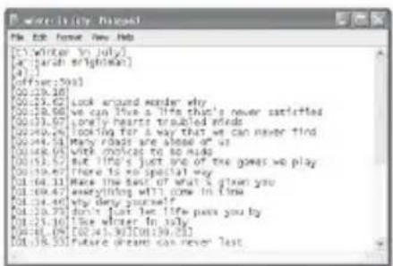 [C:\writer in July] [4:\hard yesterday] [4.1] [offer:50] [00:29.10] [00:33.62] Look around reader why [00:28.68] we can live a life that's never satisfied [00:33.60] I'm really hearts troubled friends [00:40.46] looking for a way that we can never find [00:44.54] Many roads are above or up [00:48.65] With mistakes to be made [00:53.67] But life's just one of the games we play [00:59.67] Here to no spatial way [01:04.31] Here the best of what is given you [01:09.47] anything with! come in time [01:14.46] Why deny yourself [01:20.73] Don't just live life past you by [01:23.10] The writer in July [01:28.09] [00:41.30][00:59.25] [01:33.53] Future dream can never last
