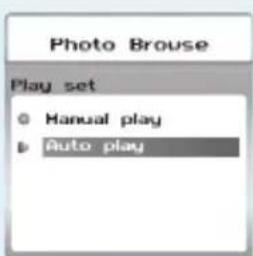 Photo Brouse Play set ● Manual play ▶ Auto play