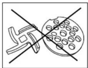 Diagram showing a crossed-out electrical component with Chinese characters and circular elements, likely indicating a circuit or signal hazard.
