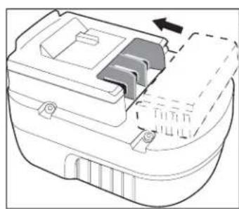 BLACK & DECKER CDC14K - BATTERY CAP INFORMATION FIGURE A (Page 5) - 1