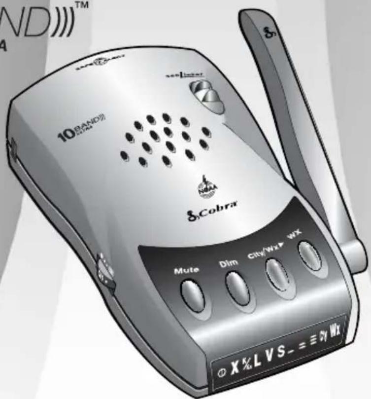 COBRA ESD 9230 WX - RADAR/LASER DETECTOR - 1