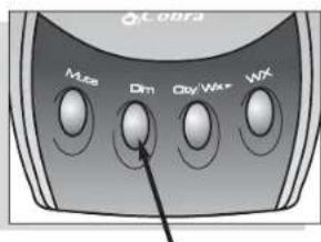 COBRA ESD 9230 WX - VG-2 Alert® Audio Setting - 1