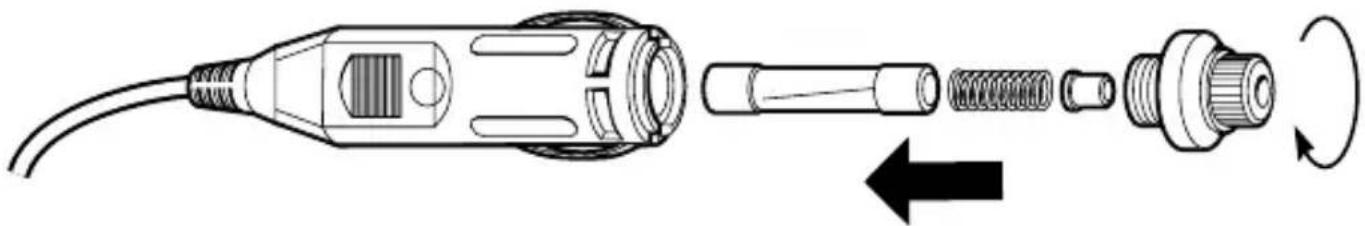 COBRA SL3 - Replacing the Fuse - 3
