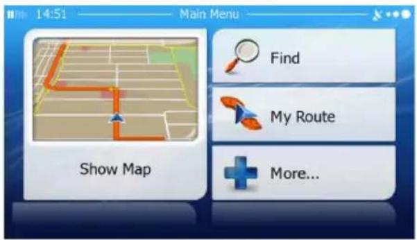 JENSEN VX6628 - NAVIGATION MENU - 1
