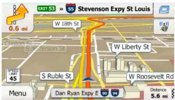 JENSEN VX6628 - Navigating On the Map - 3