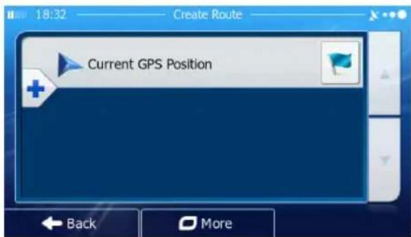 JENSEN VX6628 - Building a Route from the List of Destinations (Create Route) - 1