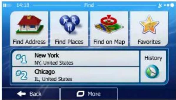 JENSEN VX6628 - Building a Route from the List of Destinations (Create Route) - 2