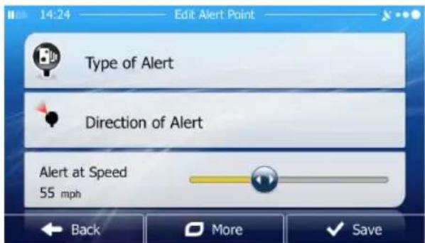 JENSEN VX6628 - EDITING AN ALERT POINT - 4