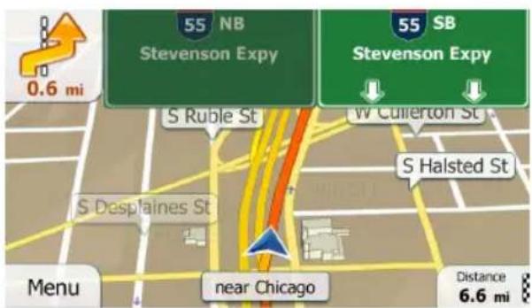 JENSEN VX6628 - Lane Information and Signposts - 2