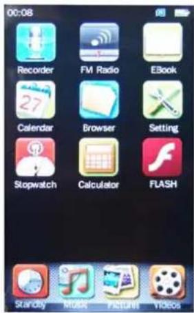 Sunstech Rome NV - Interface principal - 1