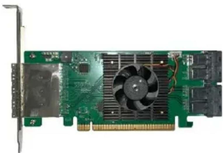Highpoint SSD7184 - Front View - 1