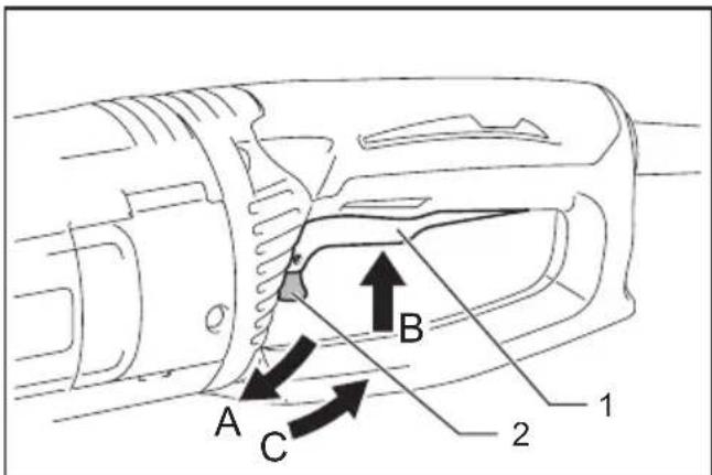A C B 1 2