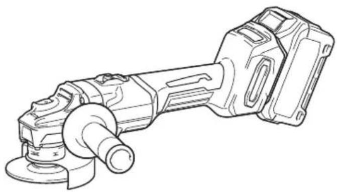 MAKITA GA005GD101 - Cordless Angle Grinder - 1