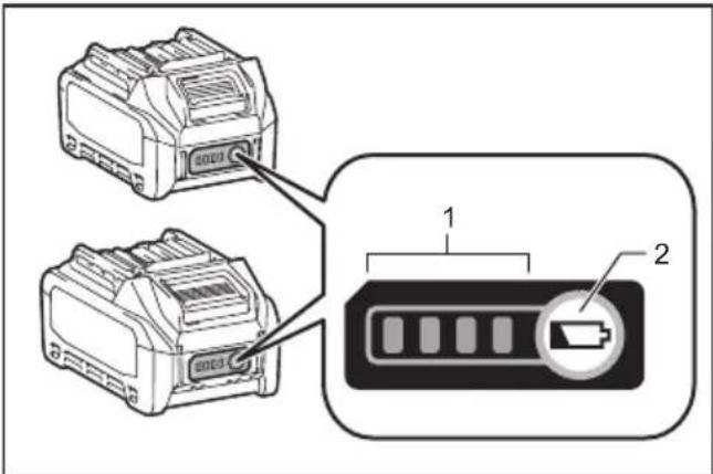 Diagram showing two electronic devices connected to a labeled connector, with numbered parts indicating component identification.