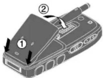 SANYO RL2000 - Installing the Battery - 1
