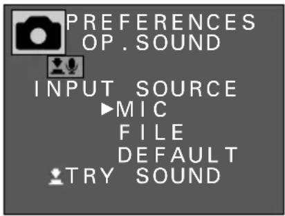SANYO IDC-1000ZE - Press ▲ or ▼ on the arrow button to select the desired sound file and press the SET button. - 1