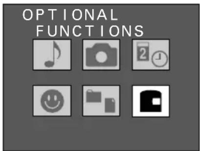 SANYO IDC-1000ZE - Press ▼ on the arrow button to select the quick format icon Ⓗ or the full format icon Ⓕ. - 1