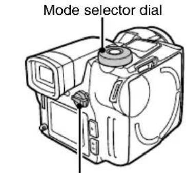 SANYO IDC-1000ZE - Turn the mode selector dial to the icon of the desired mode. - 1