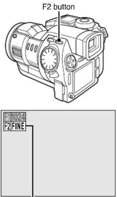 SANYO IDC-1000ZE - Press the F2 button. - 2